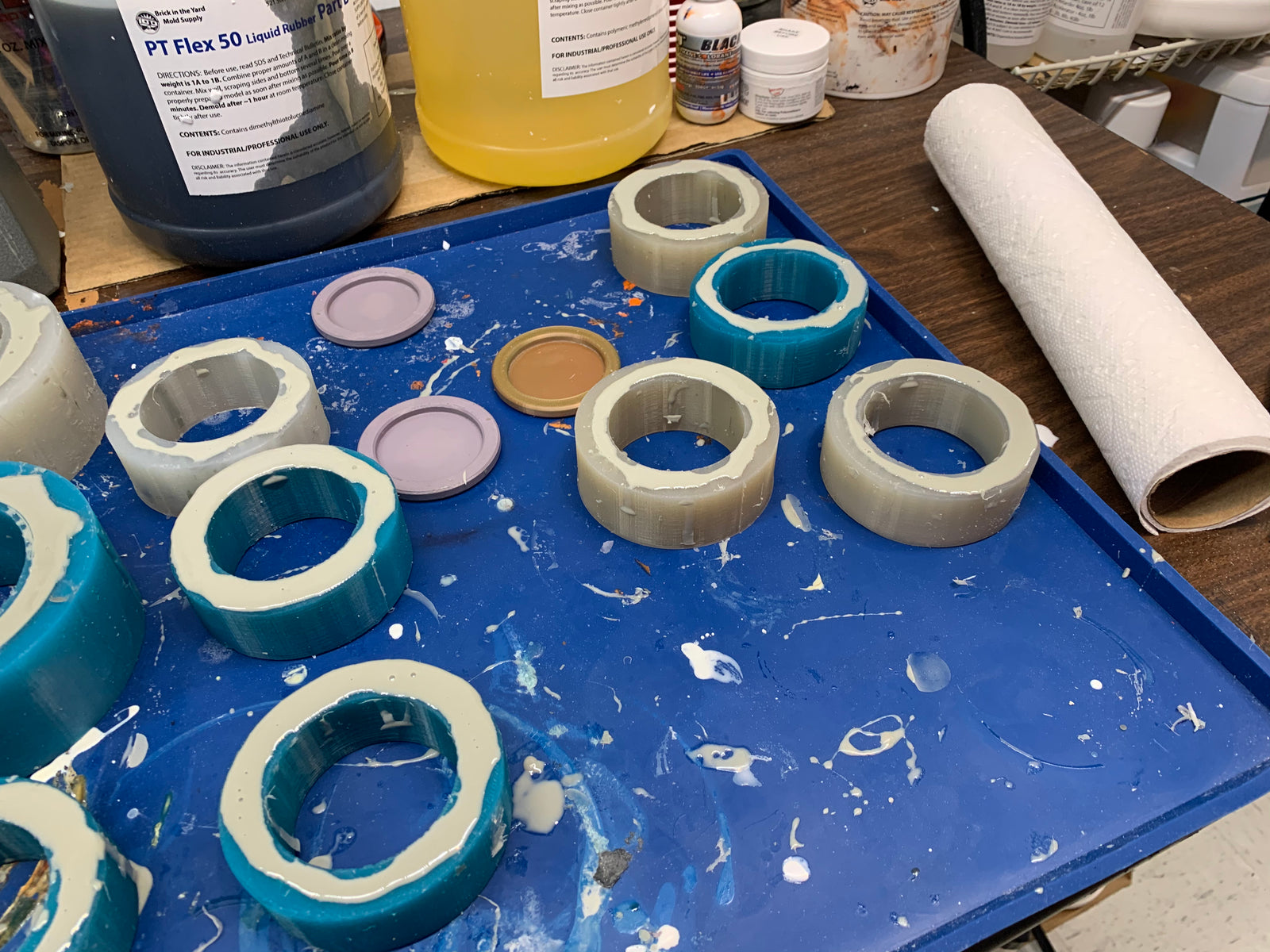 Omnibot 5402 Tire Molds