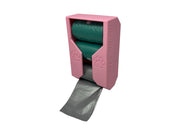 Modern Pet Waste Bag Holder - 3 Roll Capacity - Indoor/Outdoor