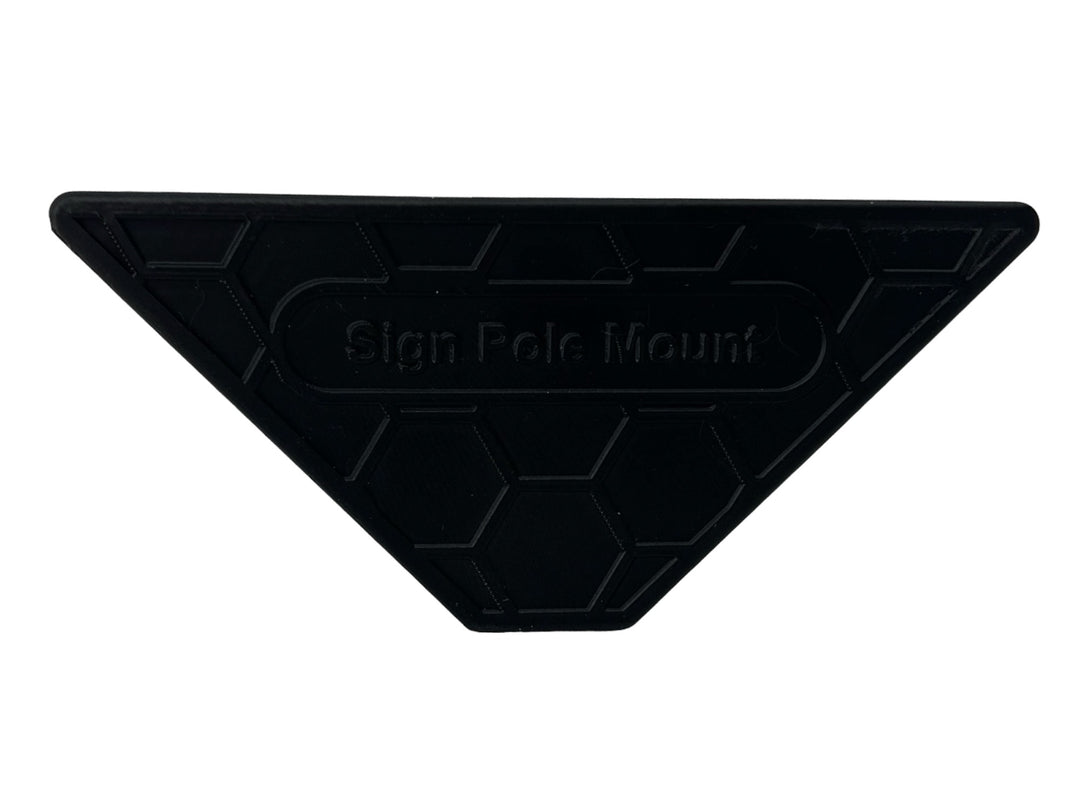 Sign Pole Mount - For Advertising, Information, and Protests