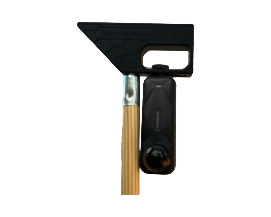 Sign Pole Mount - For Advertising, Information, and Protests with Camera Mount