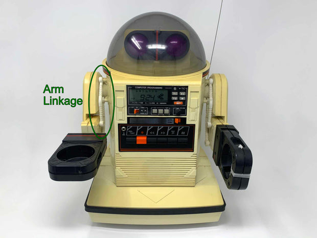 Omnibot 5402 Showing Arm Linkage