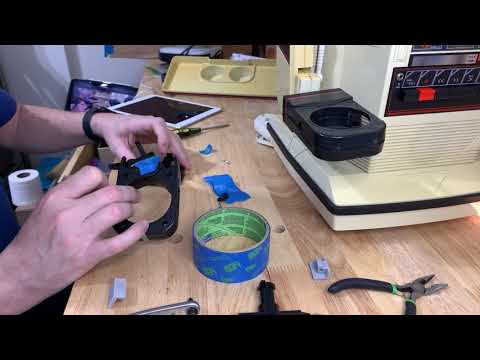 Replacing TOMY Omnibot gripper rubber