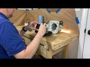 Replacing tires on Radio Shack Robie Junior robot